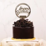 CHOCOLATE TRUFFLE CAKE (PREMIUM EXOTIC TOWER CAKE WITH TOPPER)