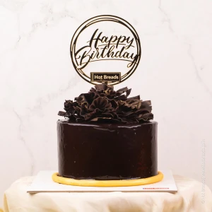 CHOCOLATE TRUFFLE CAKE (PREMIUM EXOTIC TOWER CAKE WITH TOPPER)