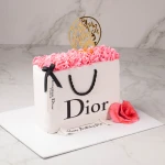 FASHION DIVA THEME FONDANT CAKE